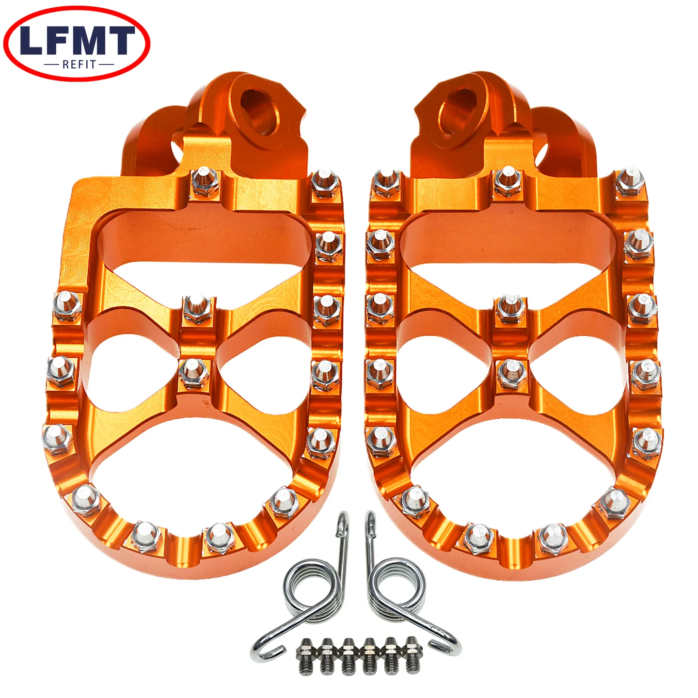 CNC Foot Rests Footrest footpegs Pegs Pedals For KTM EXC SX XCF SXF XC XCW XCFW Enduro/Supermoto/R/S/T 690 790 890 990 Adventure image 6