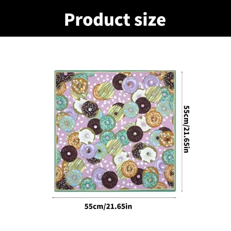 39BD Cotton Headscarf للجنسين منديل العنق 21INCH أنيقة رأس أوشحة كبيرة الحجم للرقبة في الهواء الطلق