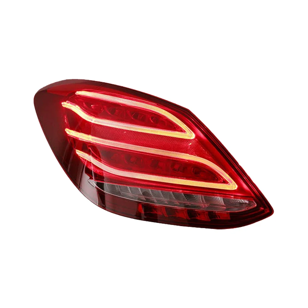 Car Tail Lights For Mercedes-Benz W205 C180 C200 2014-2020 new style full LED Dynamic Turn Signal Light Tail Lamp Assembly