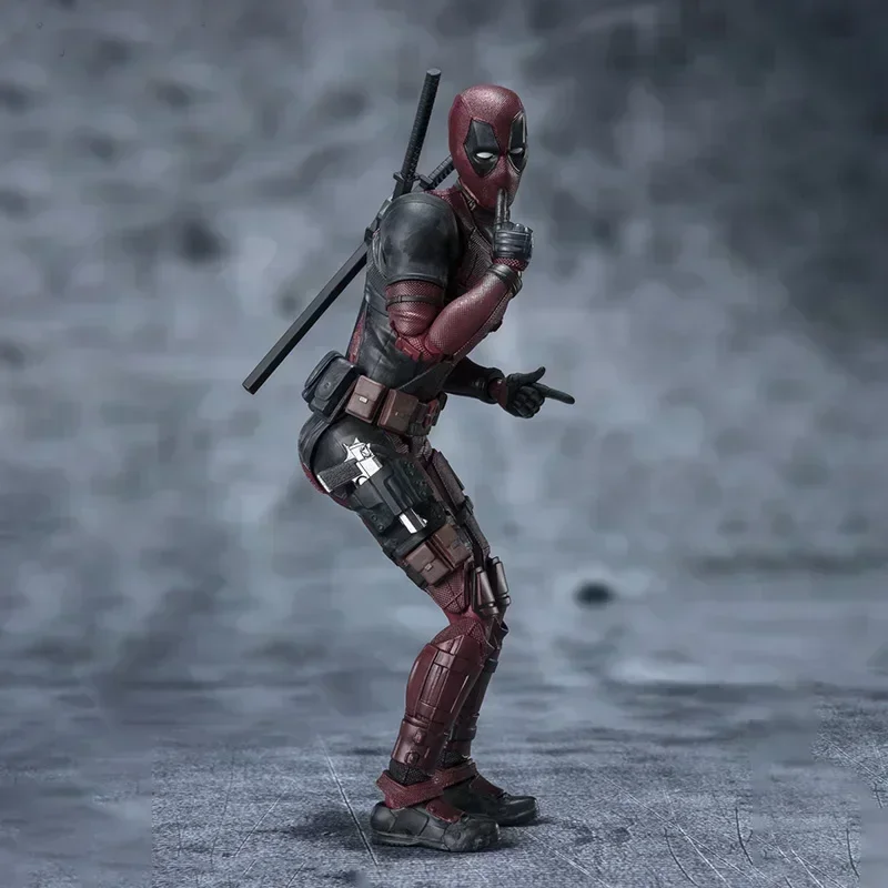 الأصلي بانداي أنيمي عمل الشكلDeadpool 2 SHFiguarts خارقة الانتهاء من أطقم منمذجة جمع لعبة الهدايا للأطفال الأطفال