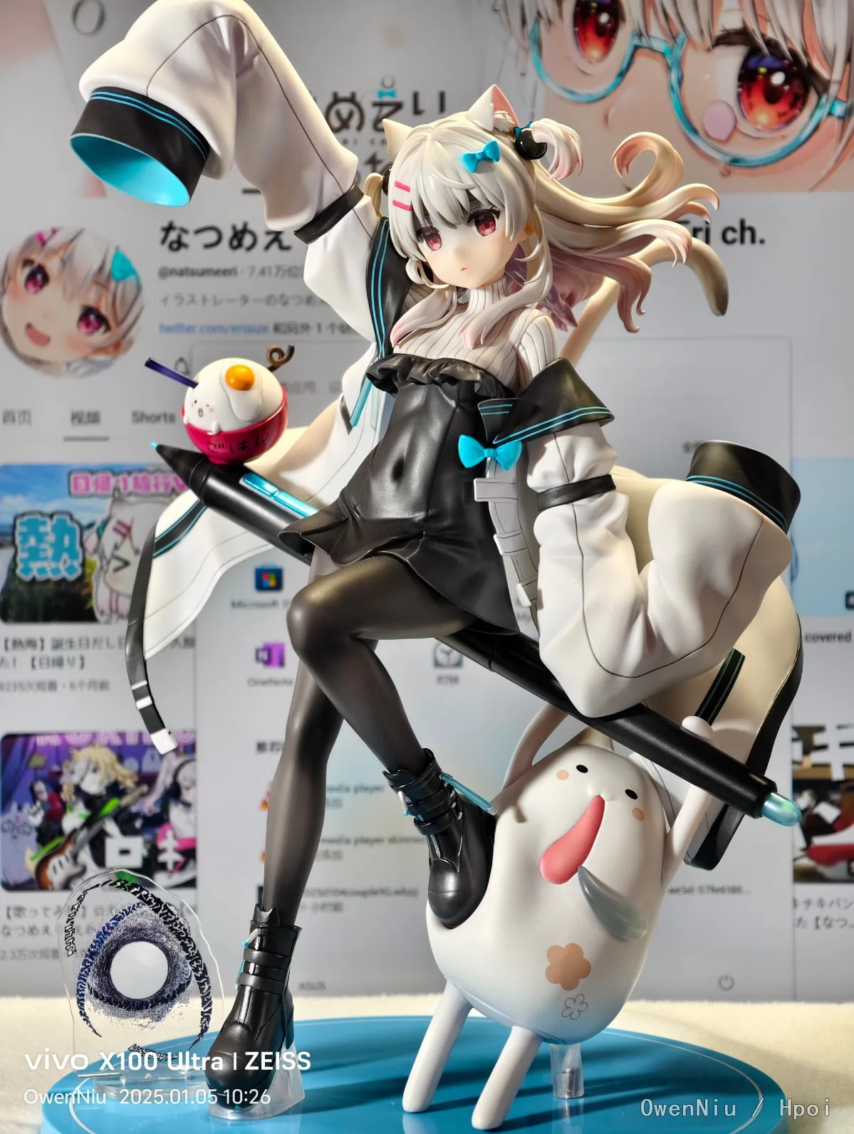 

【Оригинал】F:NEX Painter Natsume Eri, масштаб 1/7, красивая модель игрушки