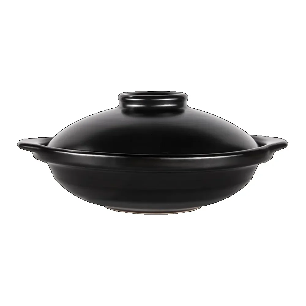 Kangshu casserole household gas Little pan rice high temperature resistant Chinese clay casserole ceramic Congee soup stew dry