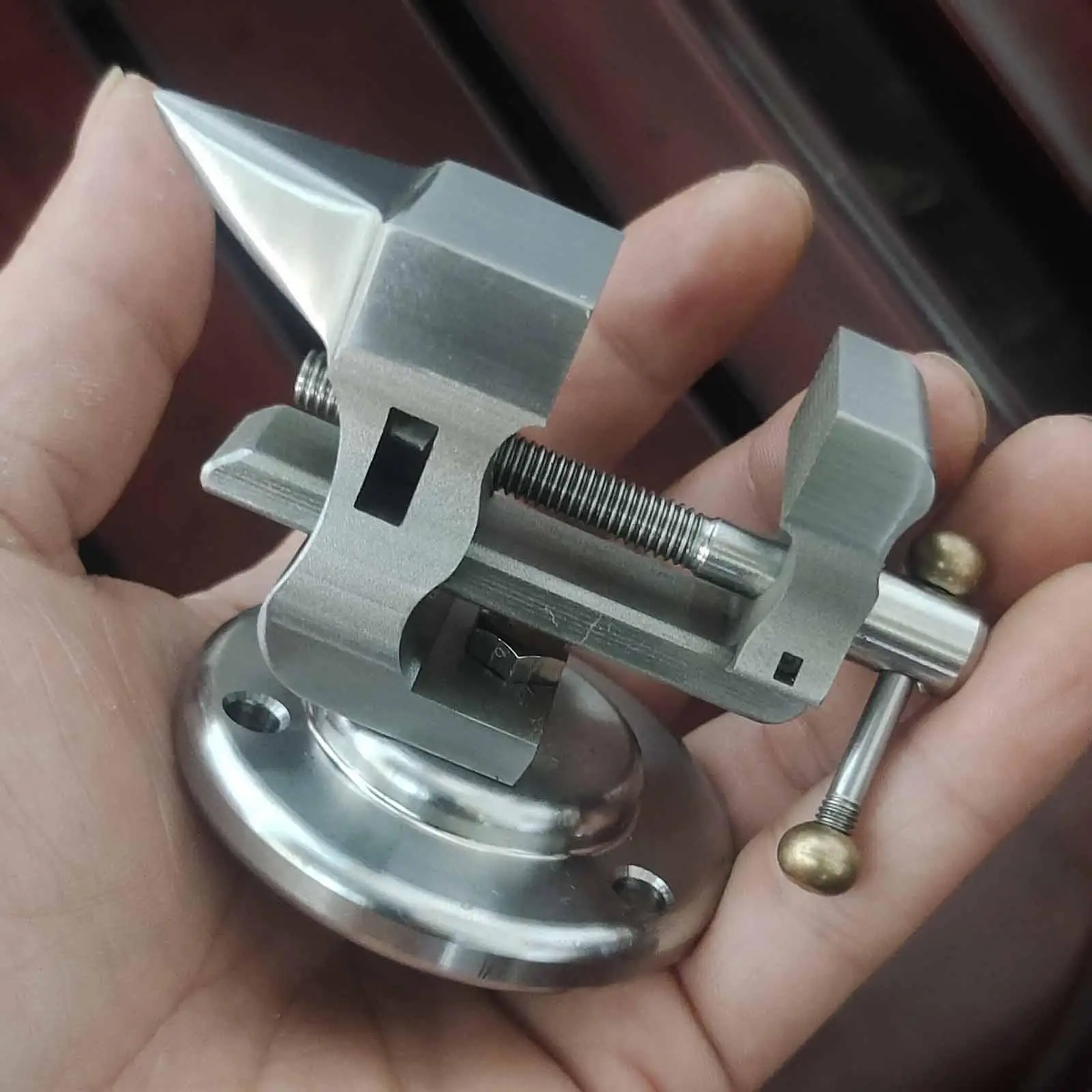 

Watch Repair Tool Mini Vise DIY Model Tool Desktop Fixed Seat Sturdy Practical