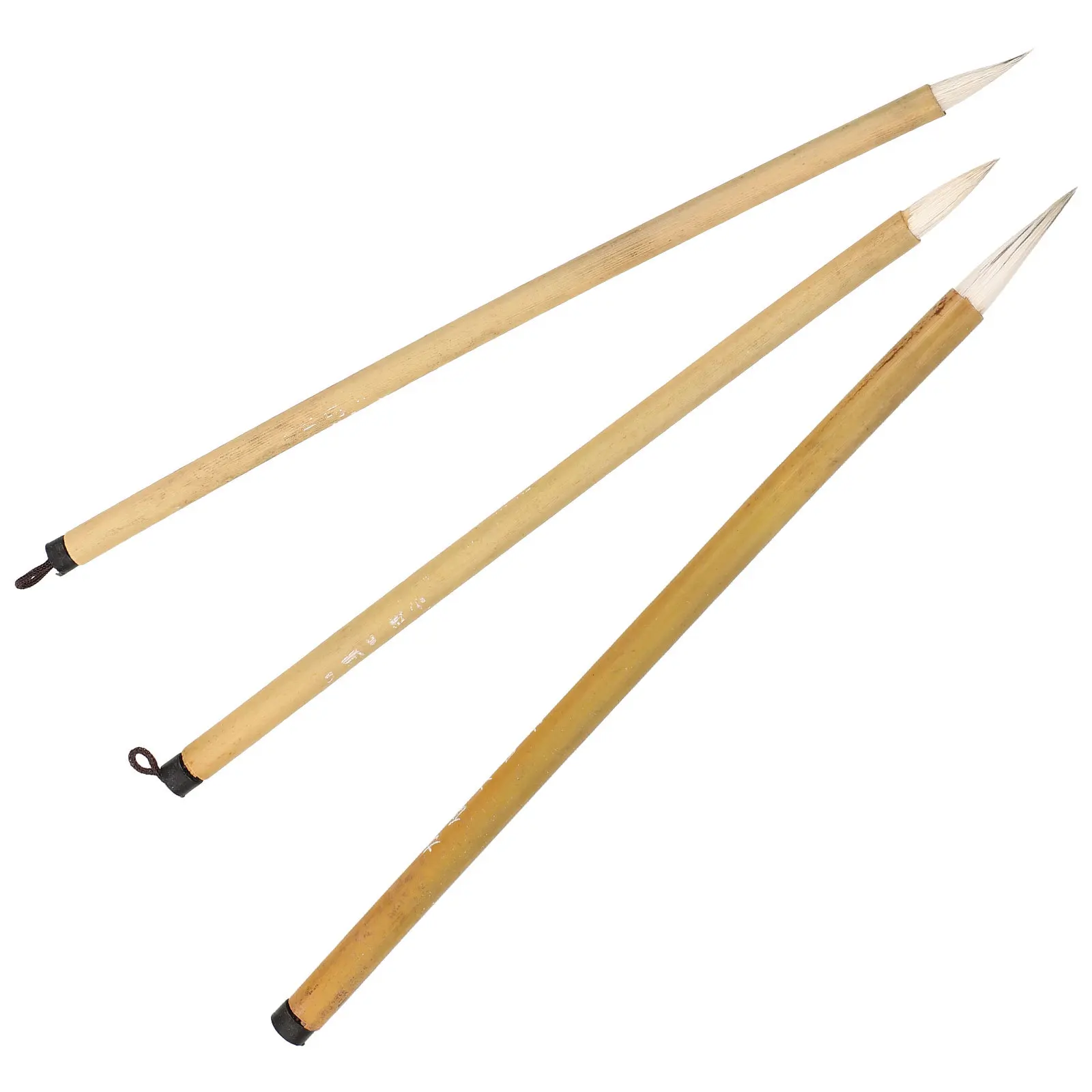 

3pcs Ceramic Painting Brush Fine Tip Multi-Function Reusable Art Brush Set For Pottery Craft Projects