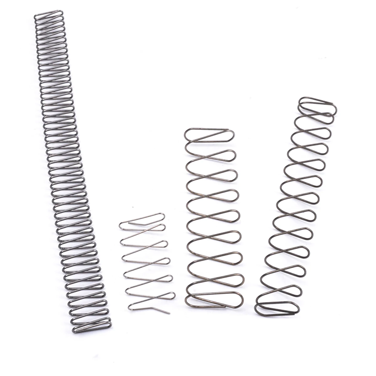 1 Stuks Verenstaal Roestvrij Nikkel Lente Trapeziumvormige Platte Lente Verlengen Platte Vorm Rechthoek Vierkante Draad Diameter 0.6-1mm