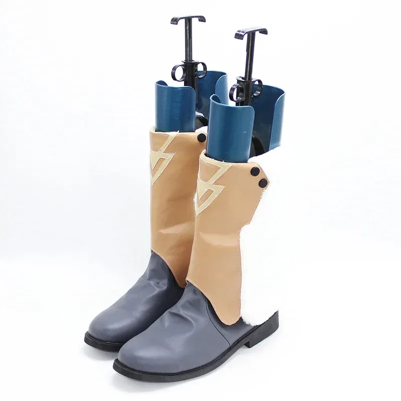 Ange Katrina Cosplay Shoes Vtuber Cosplay Props PU Leather Shoes Halloween Boots Custom Made