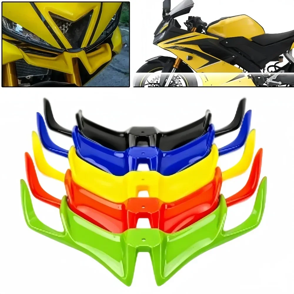 Carénage avant ABS pour moto, aileron, cache-phare, aileron de carénage pour Yamaha R15 V3, accessoires pour moto