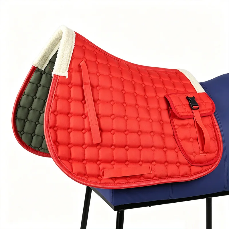 Saddle pad, sweat-absorbing pad, comprehensive saddle pad, equestrian competition saddle pad, shock-absorbing and sweat-wicking