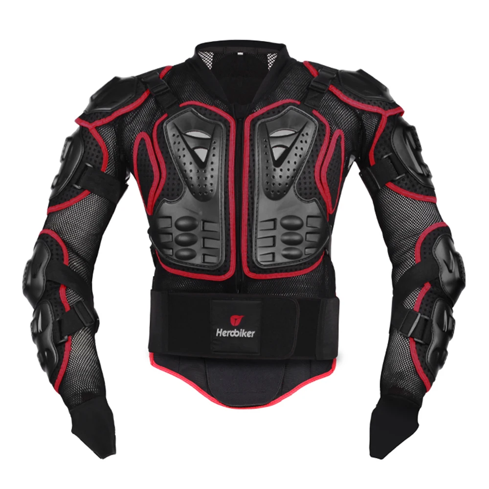 HEROBIKER Motocross Jacket Men Body Armor Motorcycle Armor Bicycle Racing Jacket Riding Motorbike Moto Protection S-5XL image 3