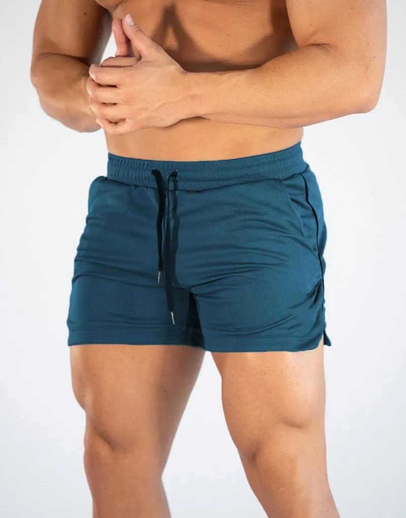 Homens ginásio treinamento shorts treino esportes roupas casuais de fitness correndo shorts masculino calças curtas troncos de natação beachwear shorts