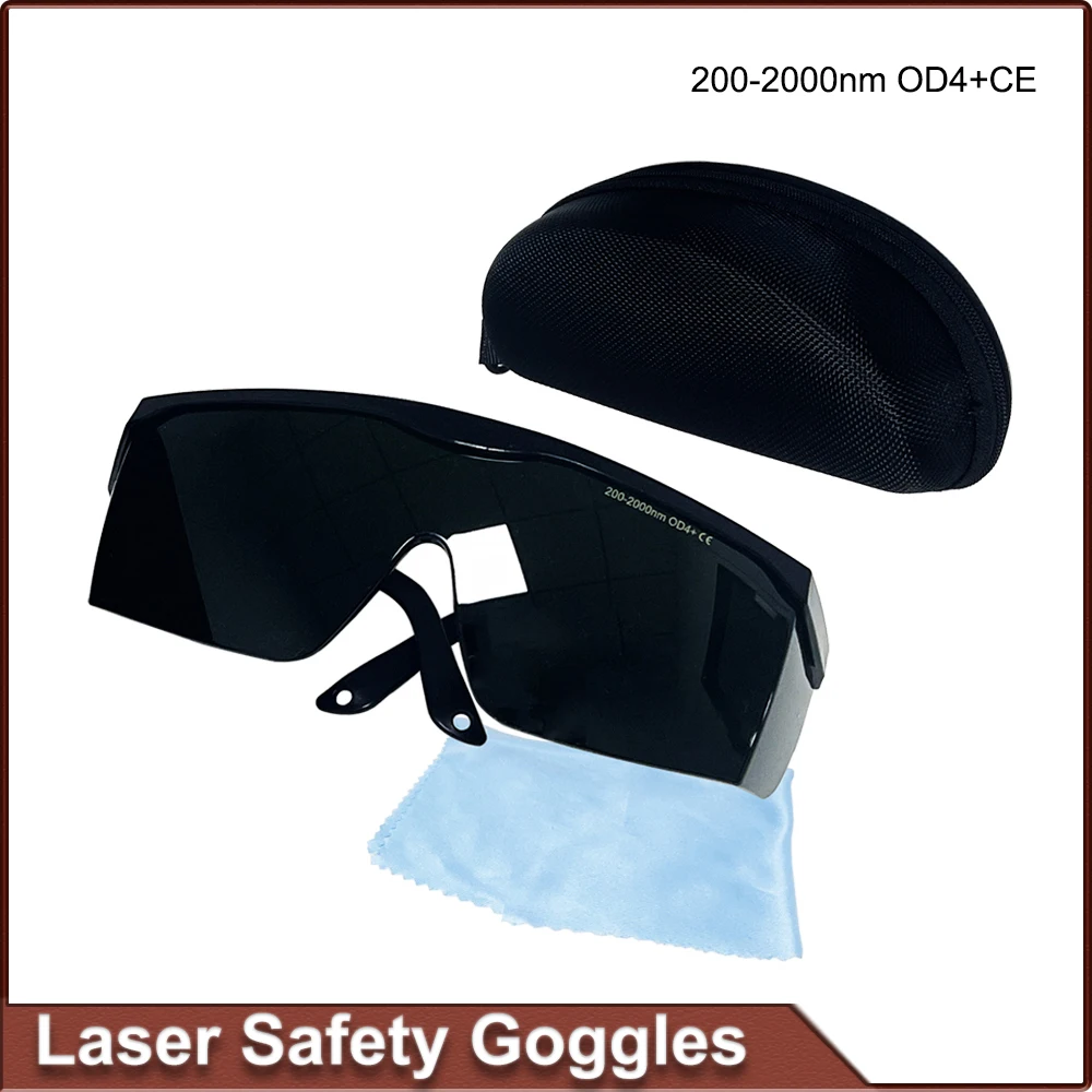 Lnfrared UV Beauty Hair Removal Lnstrument Laser Protective Cover 200-2000nm OD4+CE Protective Glasses