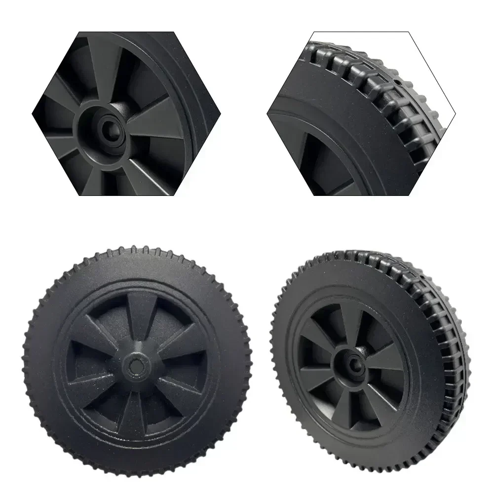 BBQ Parties Outdoor Grilling 7 Inch Wheels BBQ Wheels Easy Install Barbecue Wheels Bbq Accessory Easy Installation
