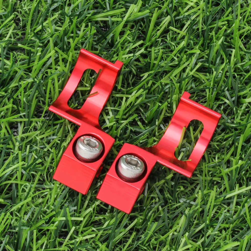 

2pcs Brake Handle Connector Aluminum Alloy Anodized Durable Bike Adapter For Mountain Bike Lightweight Smooth Edge Design