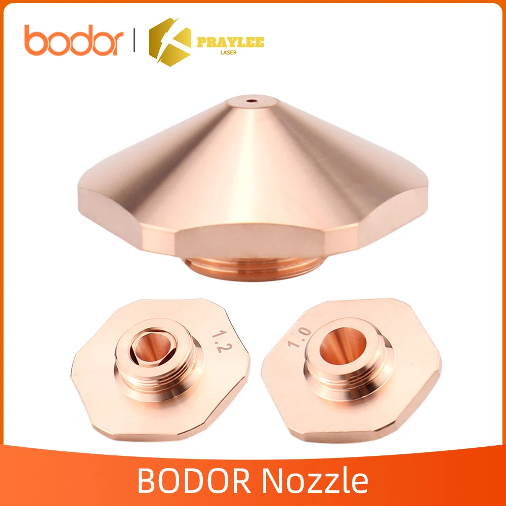

Bodor Laser Cutting Nozzles D28 H15 M11 D32 H15 M14 Single Double Layers for Bodor Raytools Fiber Laser Cutting Head