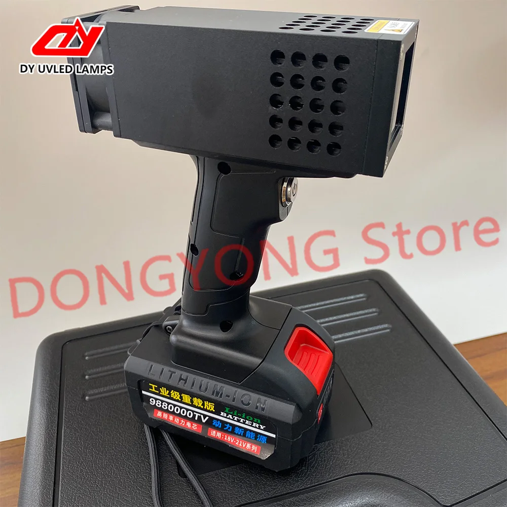 شحن مصباح LED محمول للأشعة فوق البنفسجية لعلاج طلاء السيارات، مصباح فحص العيوب الرمادية للألواح المعدنية #4