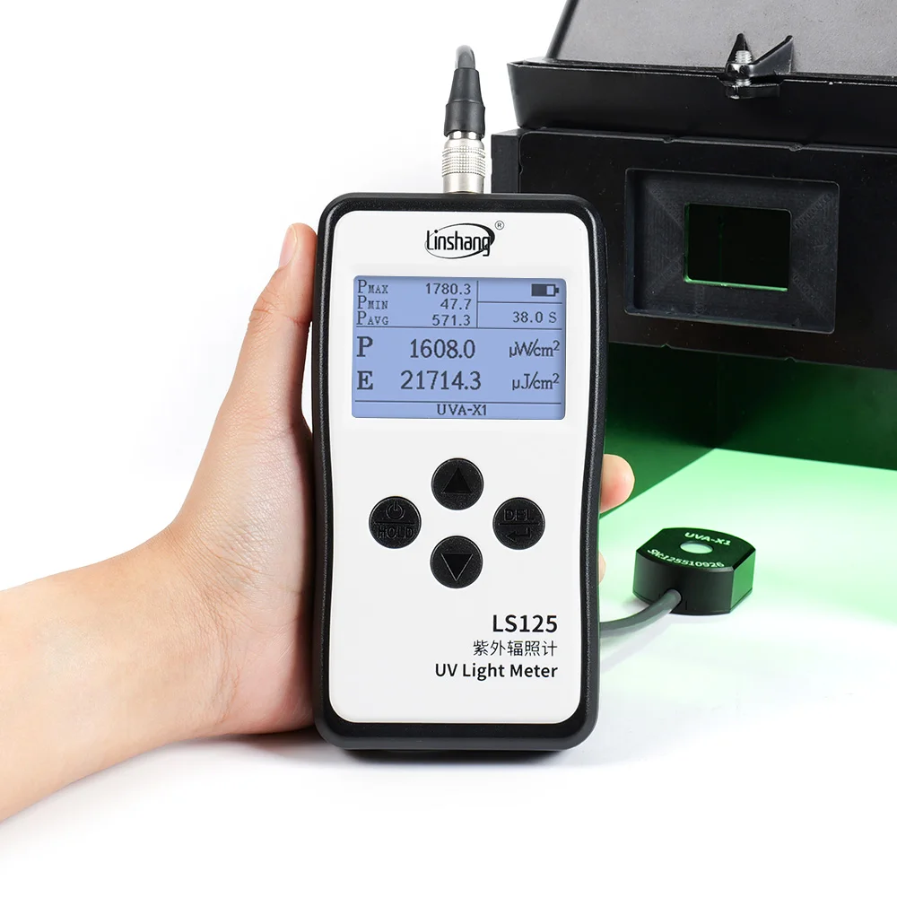 Multi Probe Digital UV UVA UVB Light Radiometer UVC Tester Meter Ultraviolet Radiation Radiometer UV Light Meter