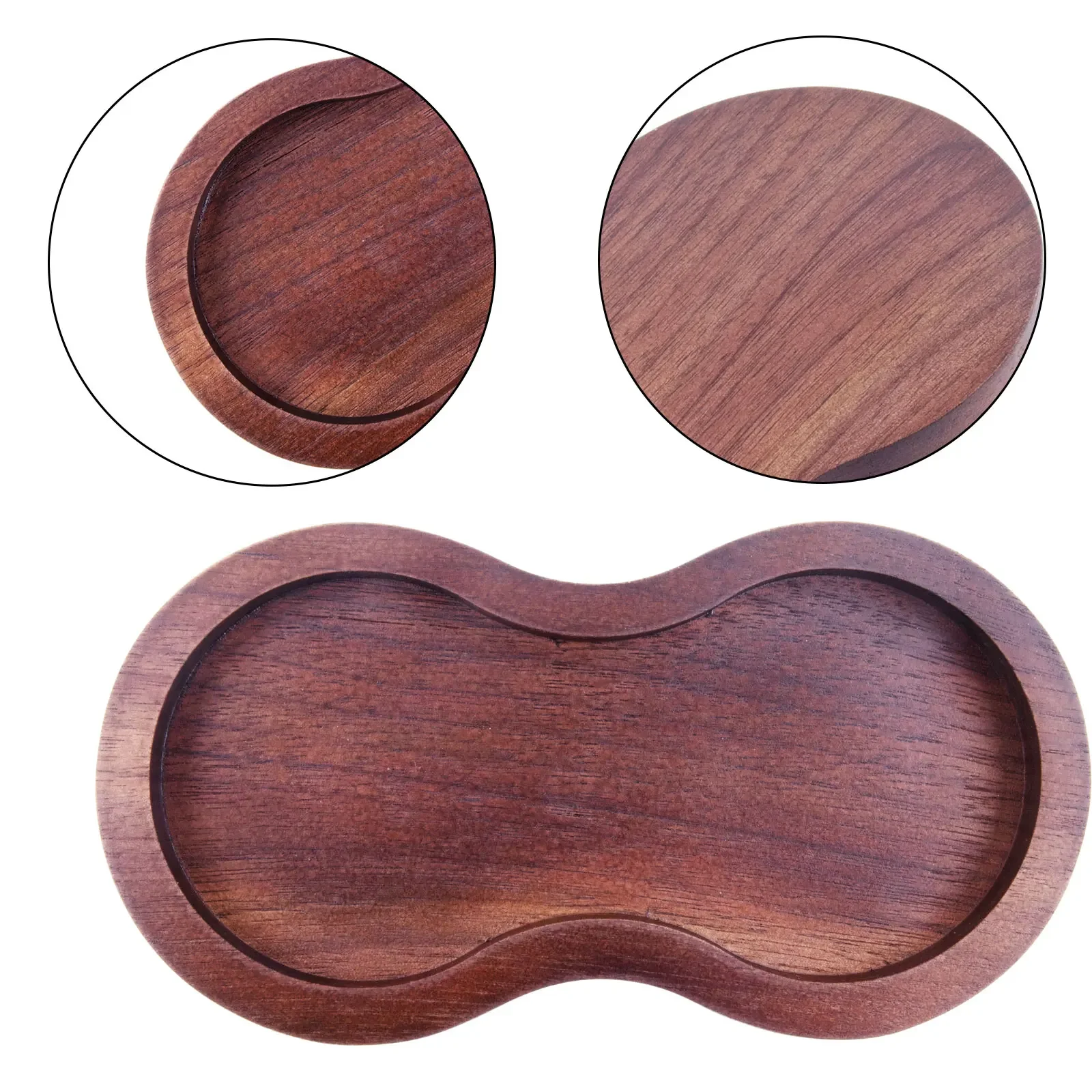 

Coffee Tamper Stand Coffee Tamping Station Espresso Tamper Drip Filter Wooden Base For 51/53/58mm Espresso Accessories