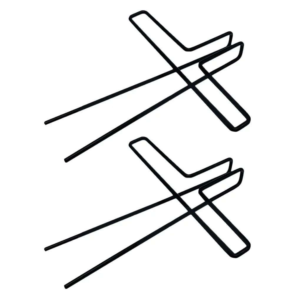2Pcs Five-Line Music Clips Metal Music Book Holder Smooth Edge Page Clamps for Notes Message Clips Stationary Book Clip