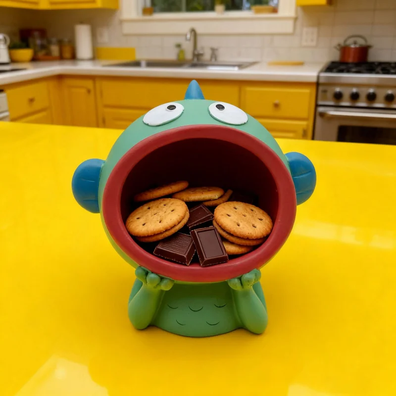 

Kawaii креативный лоток для хранения рыбы-клоуна Hangyodon, многофункциональное украшение для гостиной, мультяшный подарок