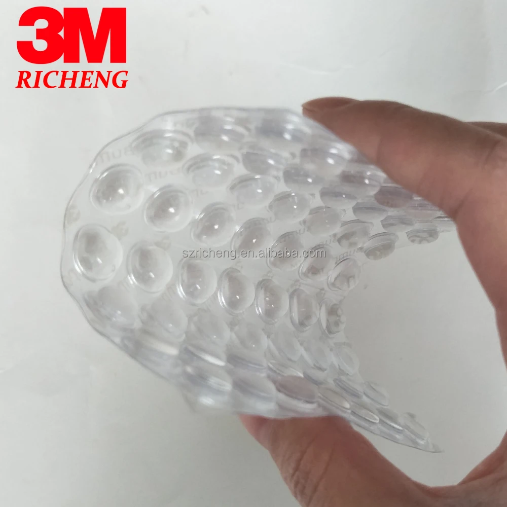 100% Original 3M SJ5303 Clear Bumpon Protection Self Adhesive Silicon Anti-slip Pad Silicone Rubber Feet Hot Sale Wholesale