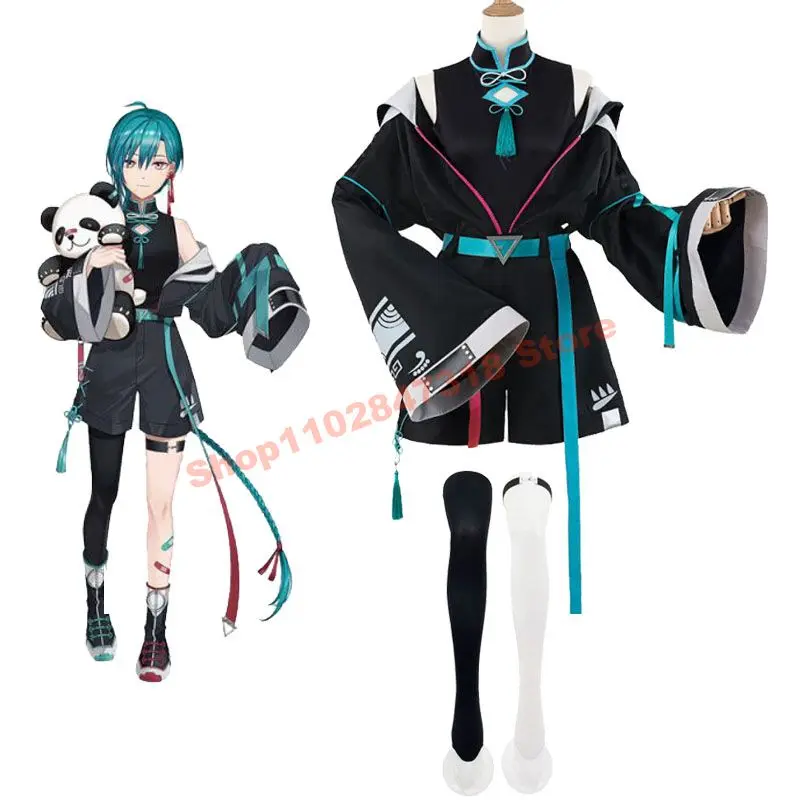 

Nijisanji VTuber Ryuu Shen Cosplay Costume Virtual YouTuber SEEDs Ryushen Live Streaming Clothing Unisex Size