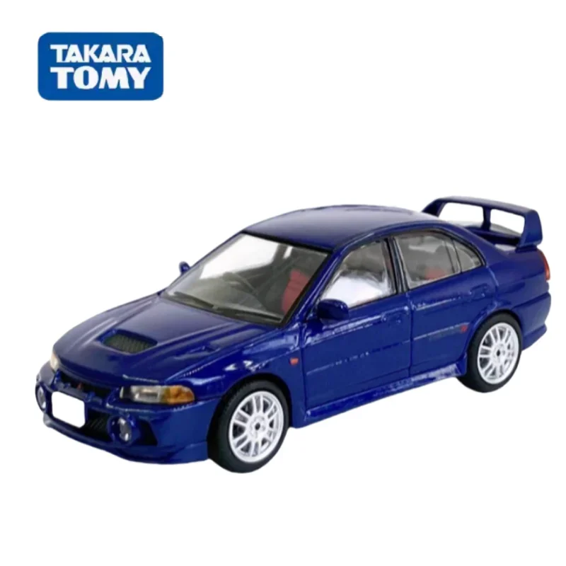 TAKARA TOMY TOMICA TLV-N186e1/64 Mitsubishi EVO alloy simulation model, children's collection toys, gifts for children.