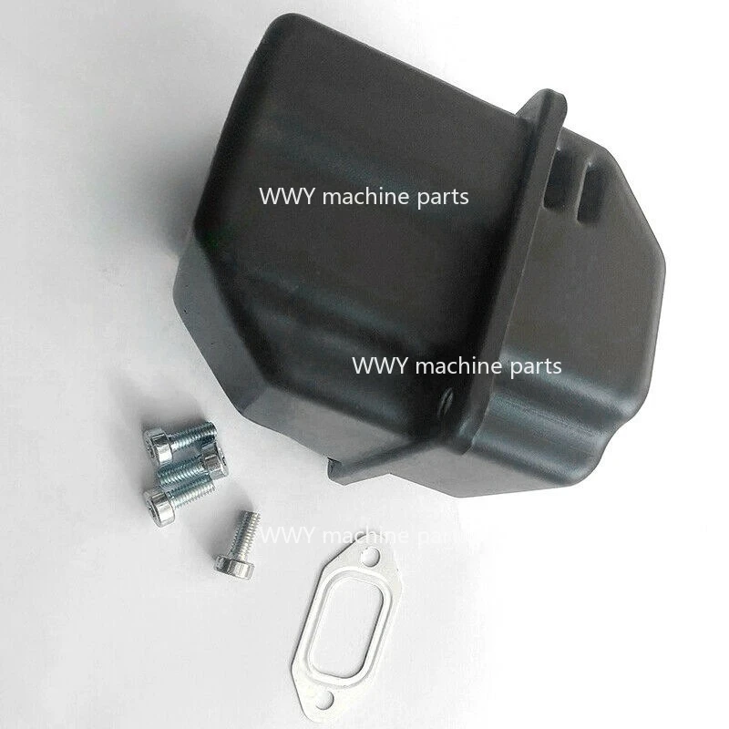 

Для MS024 026 240 260 глушитель выхлопная труба изоляционная панель дымоход винт аксессуары для бензопилы