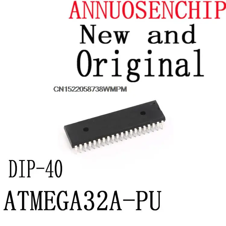 New original 10PCS New and Original ATMEGA32A ATMEGA32 DIP-40 In stock! ATMEGA32A-PU