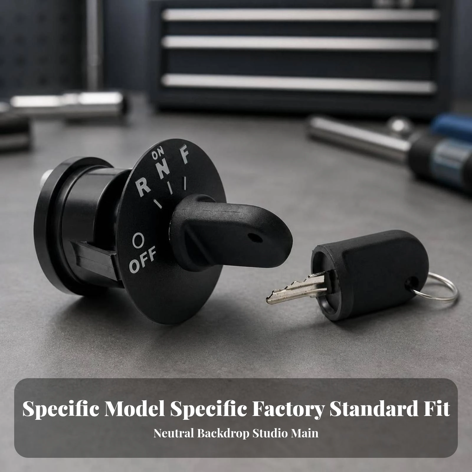 Golf Cart Ignition Switch Designed for Ignition Key Switch Assembly Simple Wiring Plastic and Metal for Mechanics