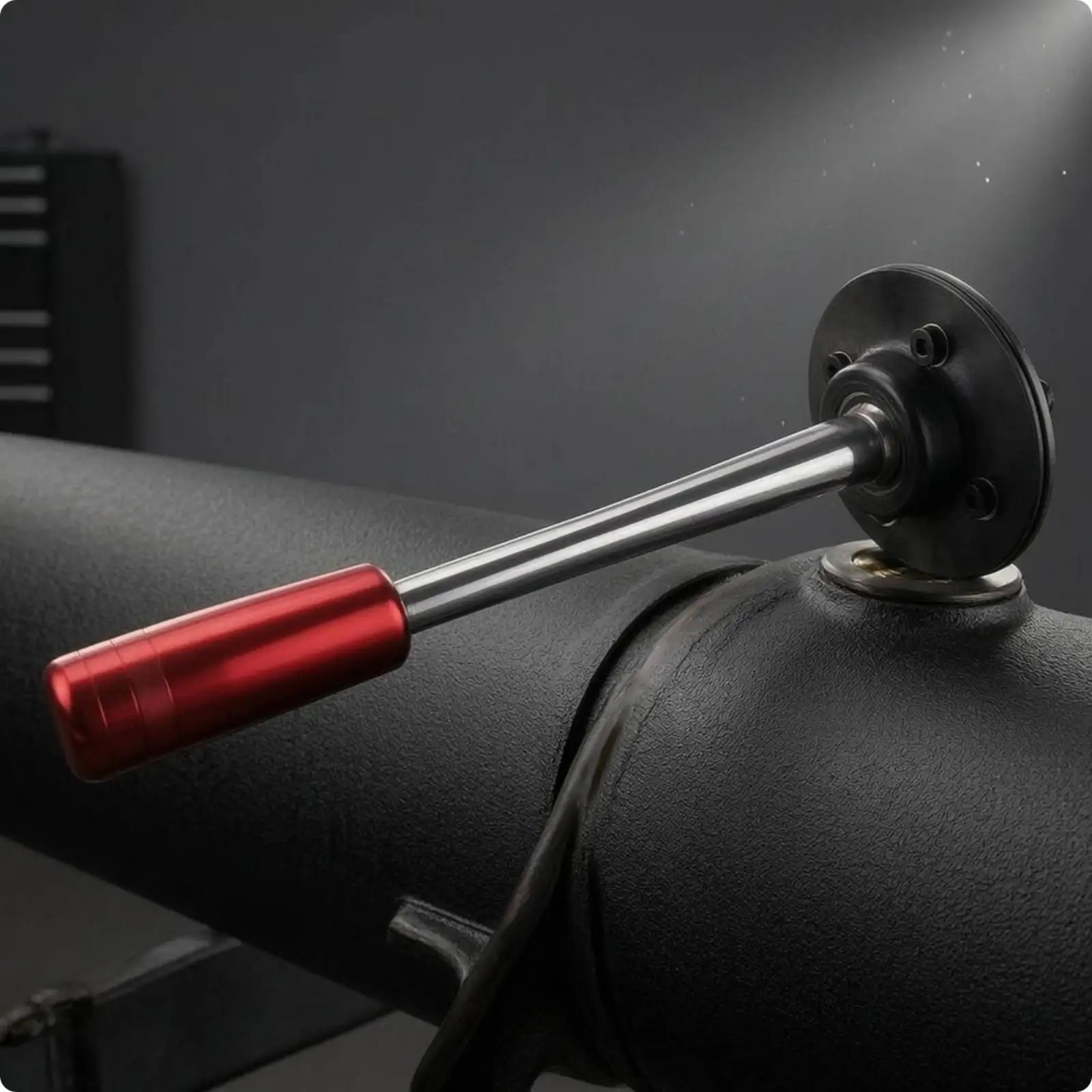 Automobile Gear Lever Adjustable Metal Shifter Stick Round Knob for Gear Changing in E