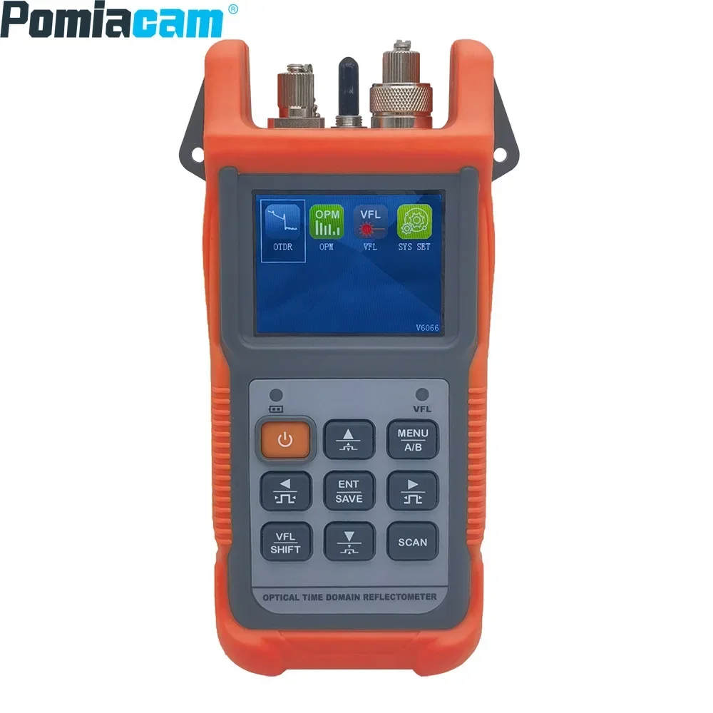 

TM190E Fiber Optic Tester Optical Time Domain Reflectometer OTDR Fiber Fault Tester Breakpoint Fault Finder﻿ 9/125um Single Mode