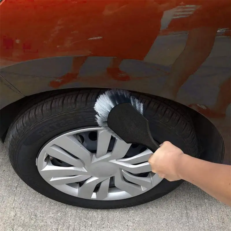 Щетка для очистки ступицы колес, щетка для удаления пыли, щетки для чистки автомобильных колес, очиститель для детализации шин, инструмент для автоматической мойки шин, аксессуары