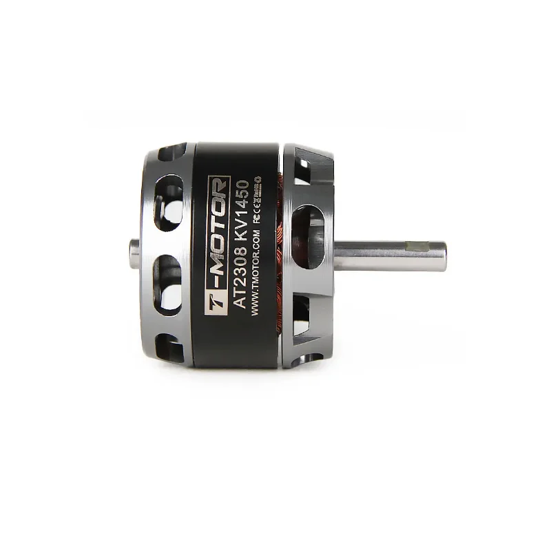 T-MOTOR silnik bezszczotkowy AT2308 długi wał KV1450 KV2600 do puszczania samolotów drona rc