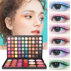 82 Color Matte Pearl Eyeshadow Palette Makeup Full Sets Lipstick Blush Concealer Eye Shadow Plate Make Up Girl Beginner Kits Box