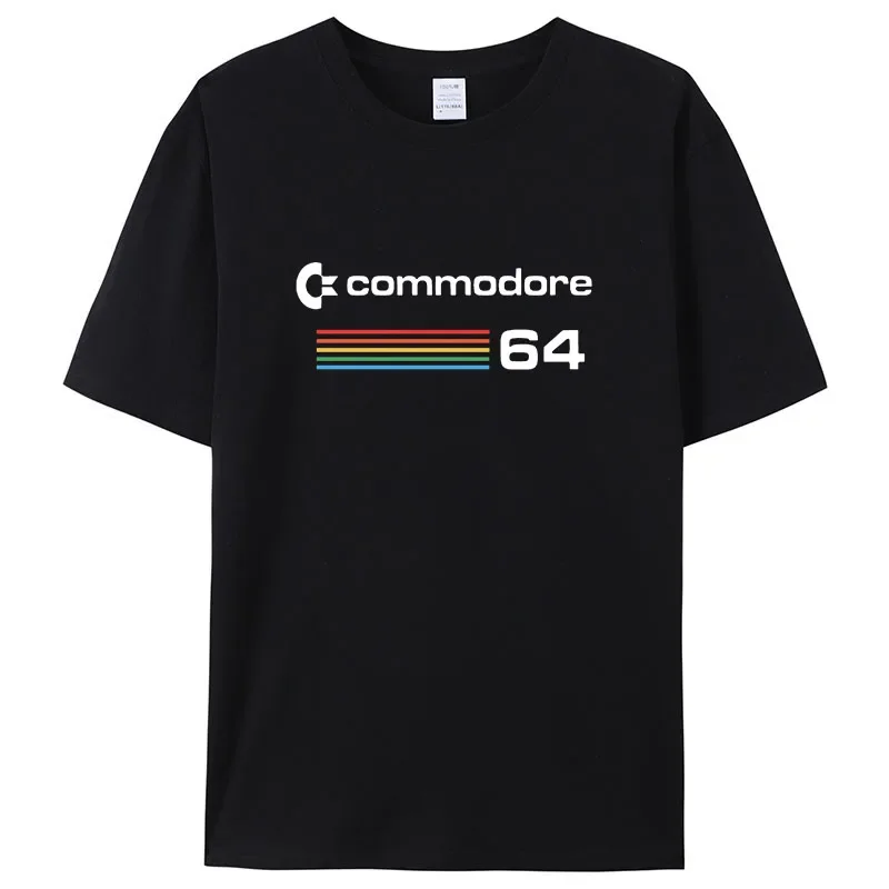 2026 Commodore 64 Summer Fashion High-Quality, Breathable and Comfortable Men's T-Shirt, Casual, Stylish and Street Style