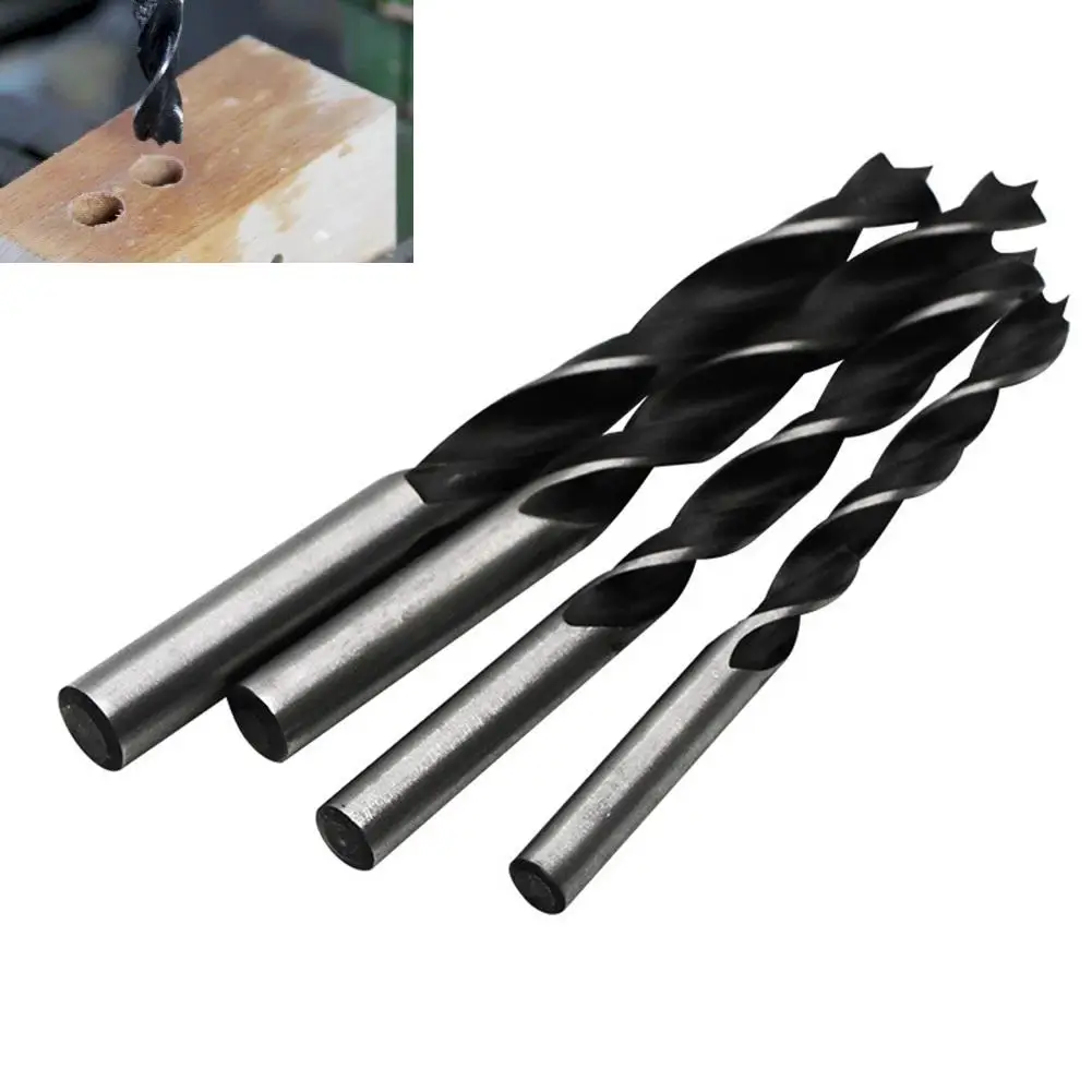 

Электроинструменты, сверло 3-12 мм, 10 шт., для деревообработки, высокоуглеродистая сталь, круглый хвостовик, сверло по дереву, прямые сверла