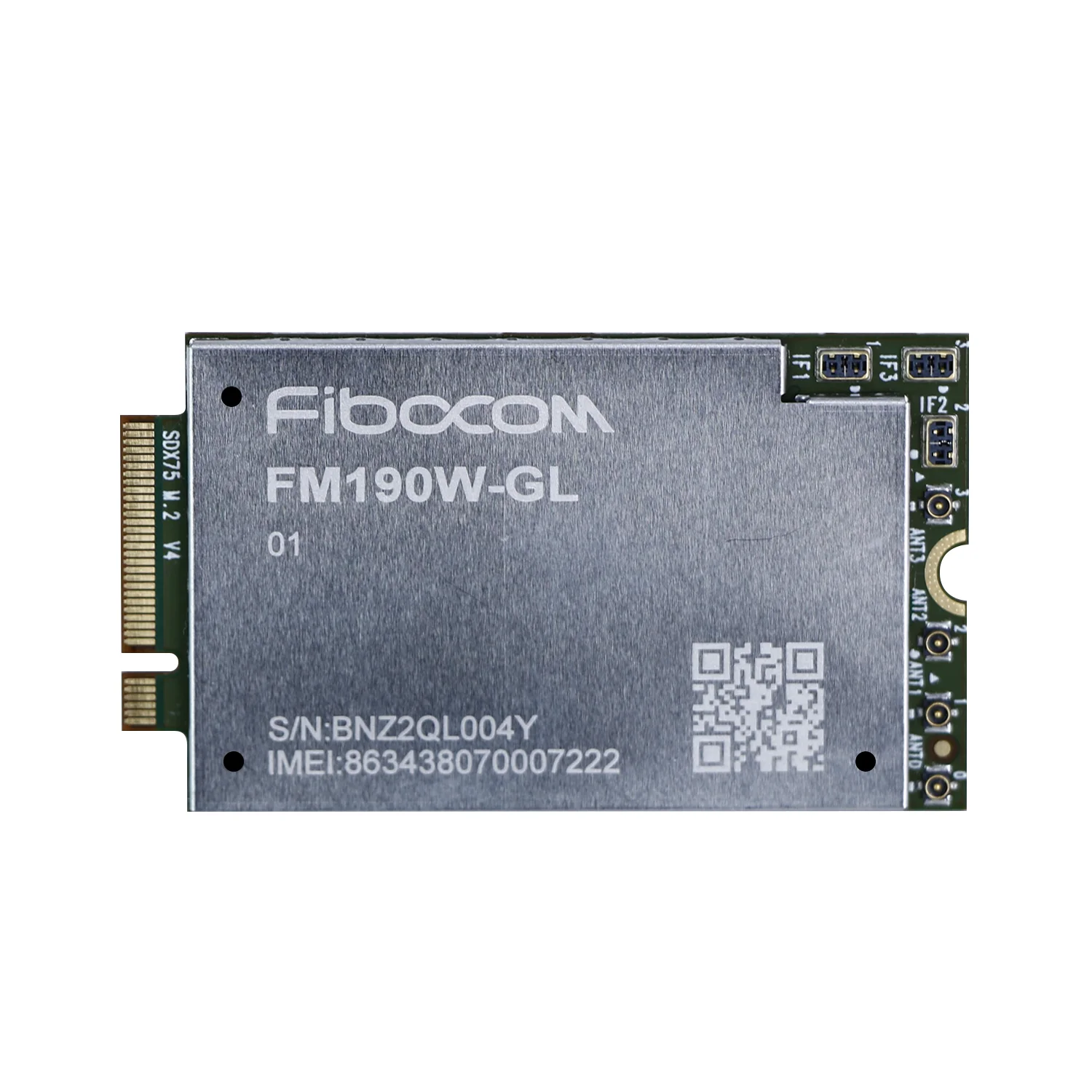 Fibocom FM190W-GL 5G Sim Module M.2 MmWave Sub-6GHz FM190W M.2 Global 5G Module