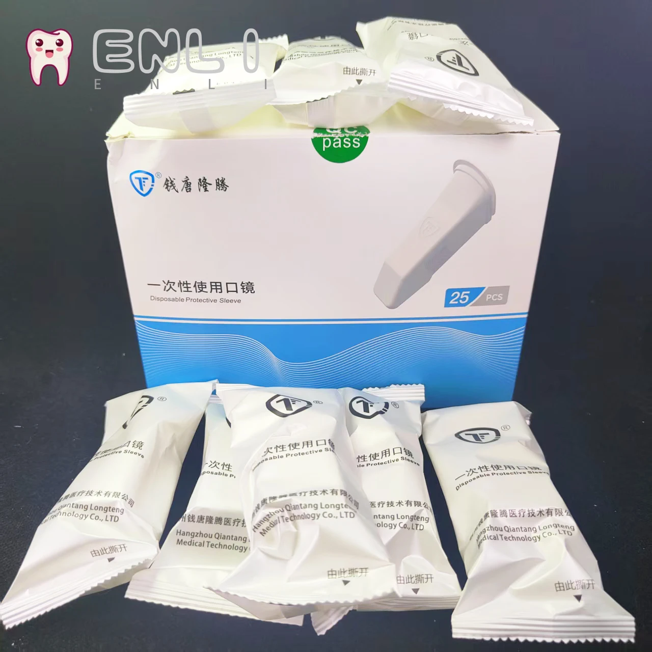 25Pcs/Box Disposable Oral Scanner Sleeves Dental Protective Cover for ITero Intraoral Scanner Generation 1st, 2nd and 3rd