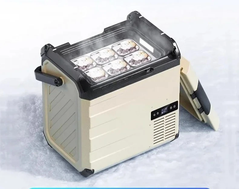 

A61 Car refrigerator Compressor cooling and heating outdoor car home dual-purpose battery mini, freezer