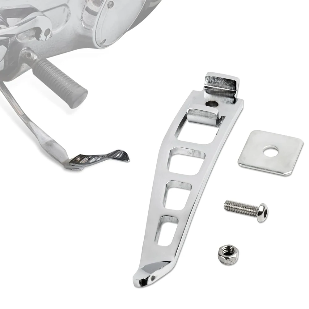 

Motorcycle Kickstand Stand Extension Motorbike Foot Pedal Support For Harley Dyna 1993-2017 Fat Bob FXDF Low Rider FXDB Fat Bob