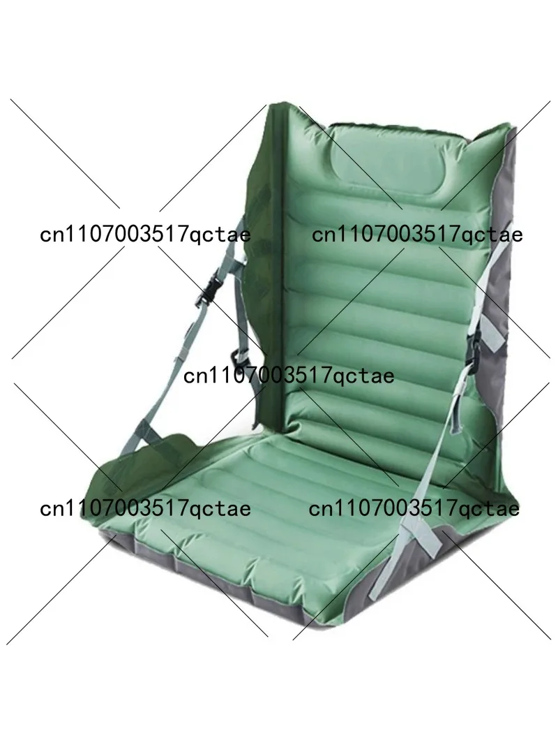 Adjustable Inflatable Seat Cushion for Outdoor Camping Beach Chair Folding Backrest Support
