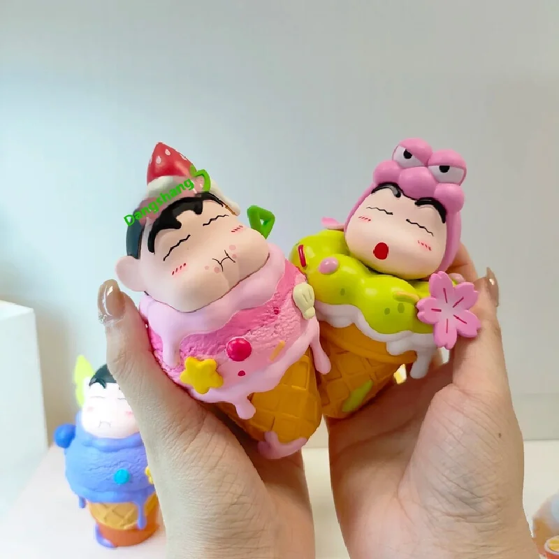 Xiaoxin Eiscreme-Serie Blindbox Tasche Blaubeere Orange süße Figur Desktop-Dekoration Geburtstagsgeschenk