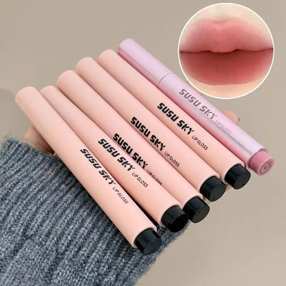 Koreaanse heerlijke lippenstift matte glitter, spiegelglitter mollig geen creëert lippen, hydraterende 3D DuDu-toepassing droogheid, glad F U8O0