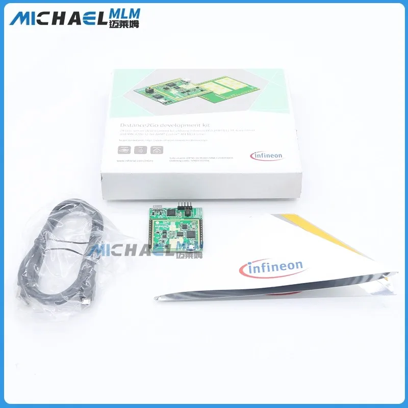 

DEMODISTANCE2GOTOBO1 BGT24MTR11 24GHz antenna Infineon radar demonstration board