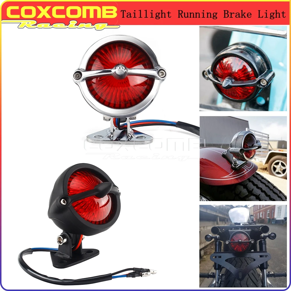 

Mini LED Taillight Running Light Brake Stop Lamp For Honda Yamaha Suzuki Kawasaki Chopper Bobber Cafe Racer Touring Custom bike