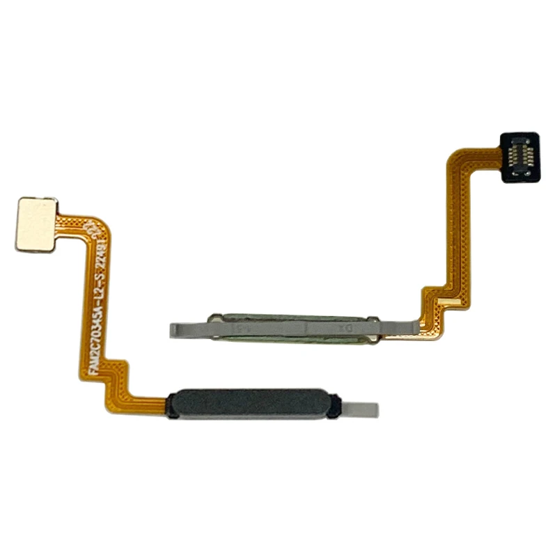 Fingerprint Sensor Scanner For Redmi 10 Note 10 5G Note 11 4G Button Flex Cable Replacement Parts