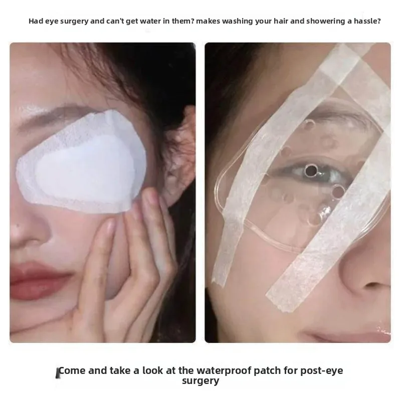 

Laser Eye Operation Water Resistant Protective Cover Medical Isolation Shield Prevent Eye Water Infiltration For Daily Bath