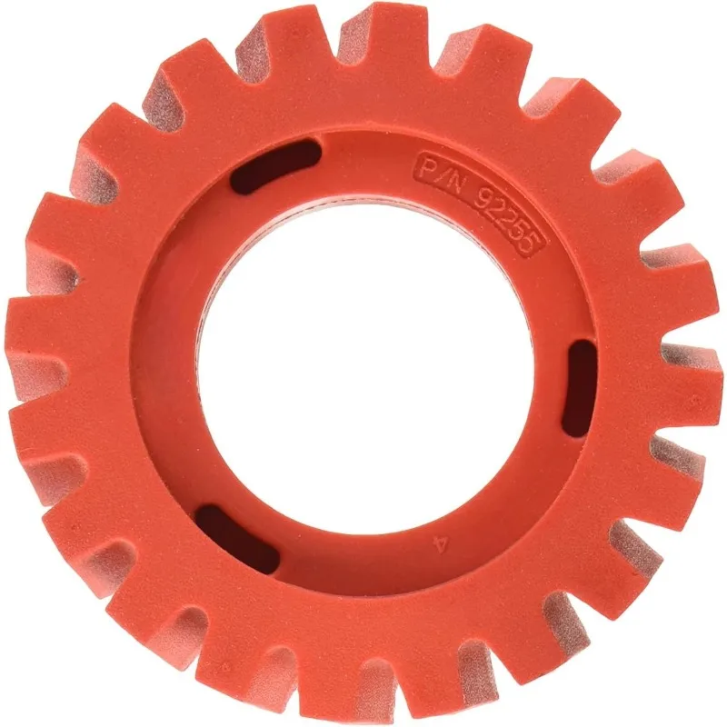 

(92255) Nitro Series™ 4" (102 mm) Diameter x 1.25" (32 mm) Wide RED-TRED Eraser Wheel | Wheel Accessory For Use with N