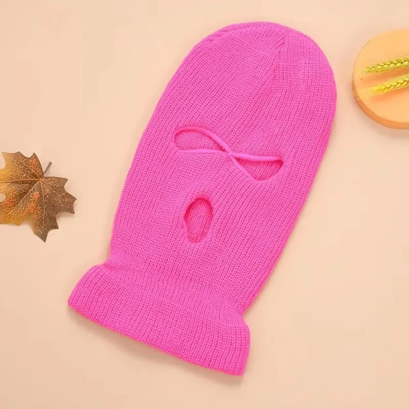 Balaclava Mask Hat Winter Cover Neon Mask Green Halloween Caps For Party  Motorcycle Bicycle  Ski Cycling Balaclava Pink Masks