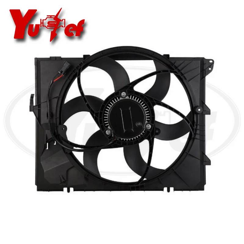 Quality Cooling Fan Assembly for BMW E90 E91 E92 E93 316i 318i 320i 323i 325i 328i 330i 17427523259 17117590699 17427523258 400W